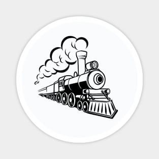 Steam Train Magnet